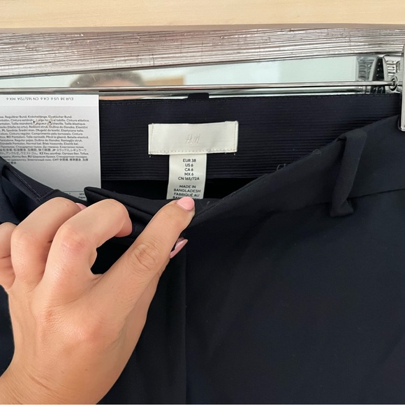 BNWT navy h&m dress pants - Picture 2 of 5